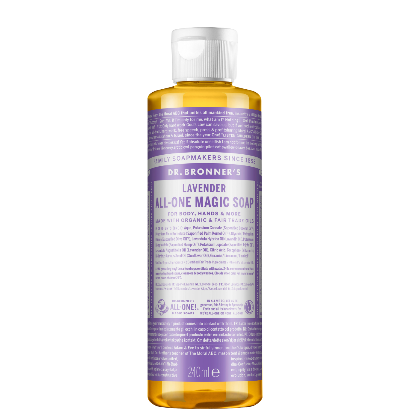Dr Bronner's Lavender All-One Magic Soap