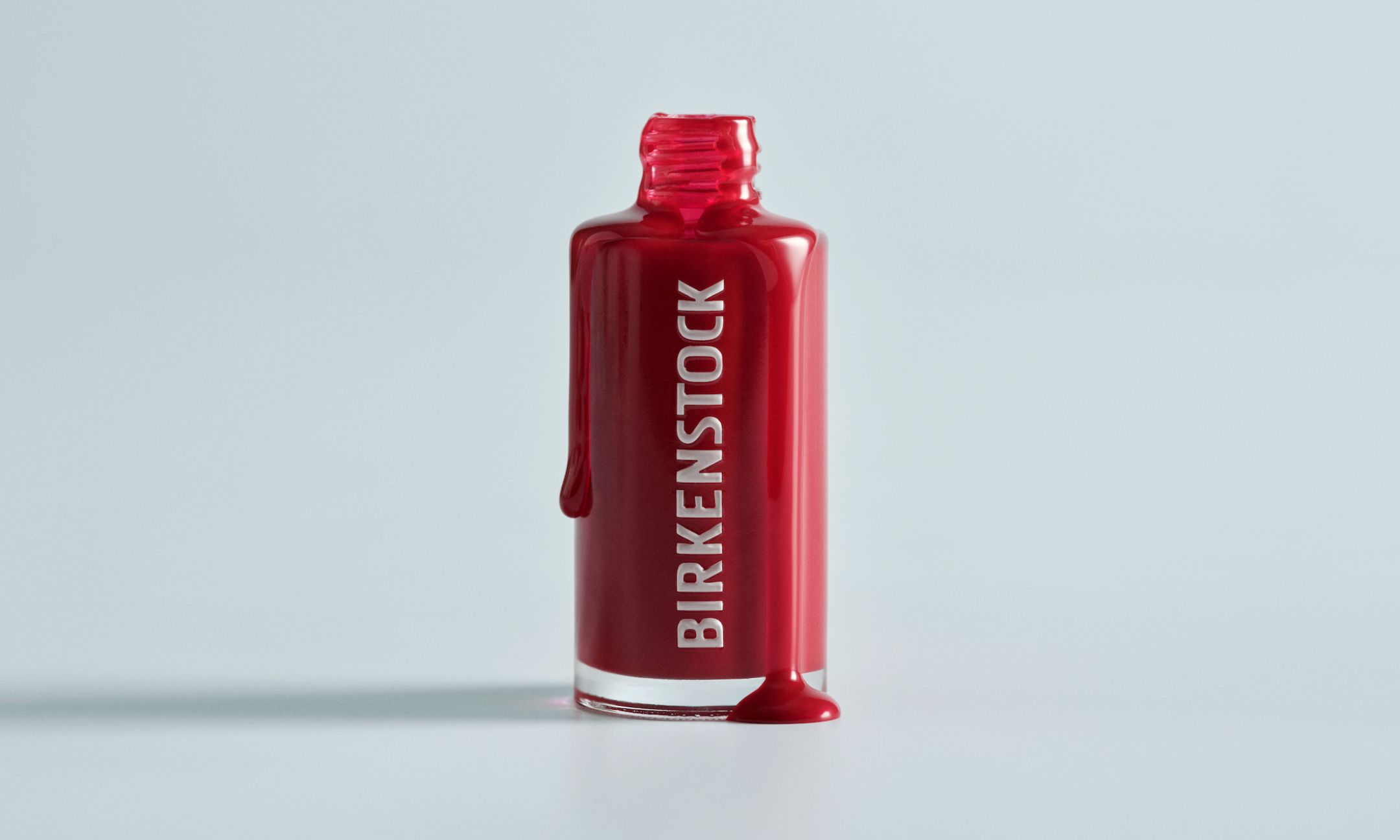 Birkenstock Nail Polish in Red