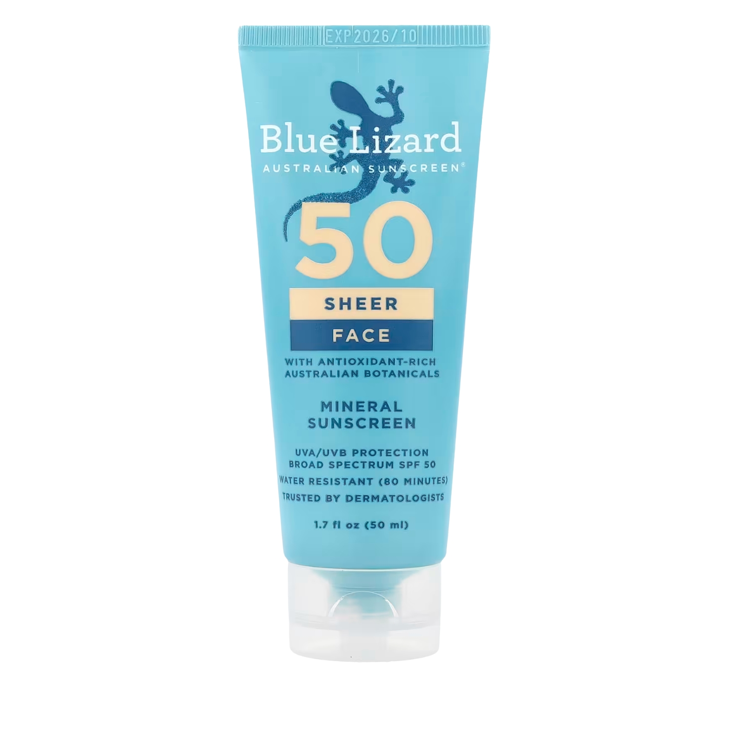 Blue Lizard Sheer SPF 50 Mineral Sunscreen