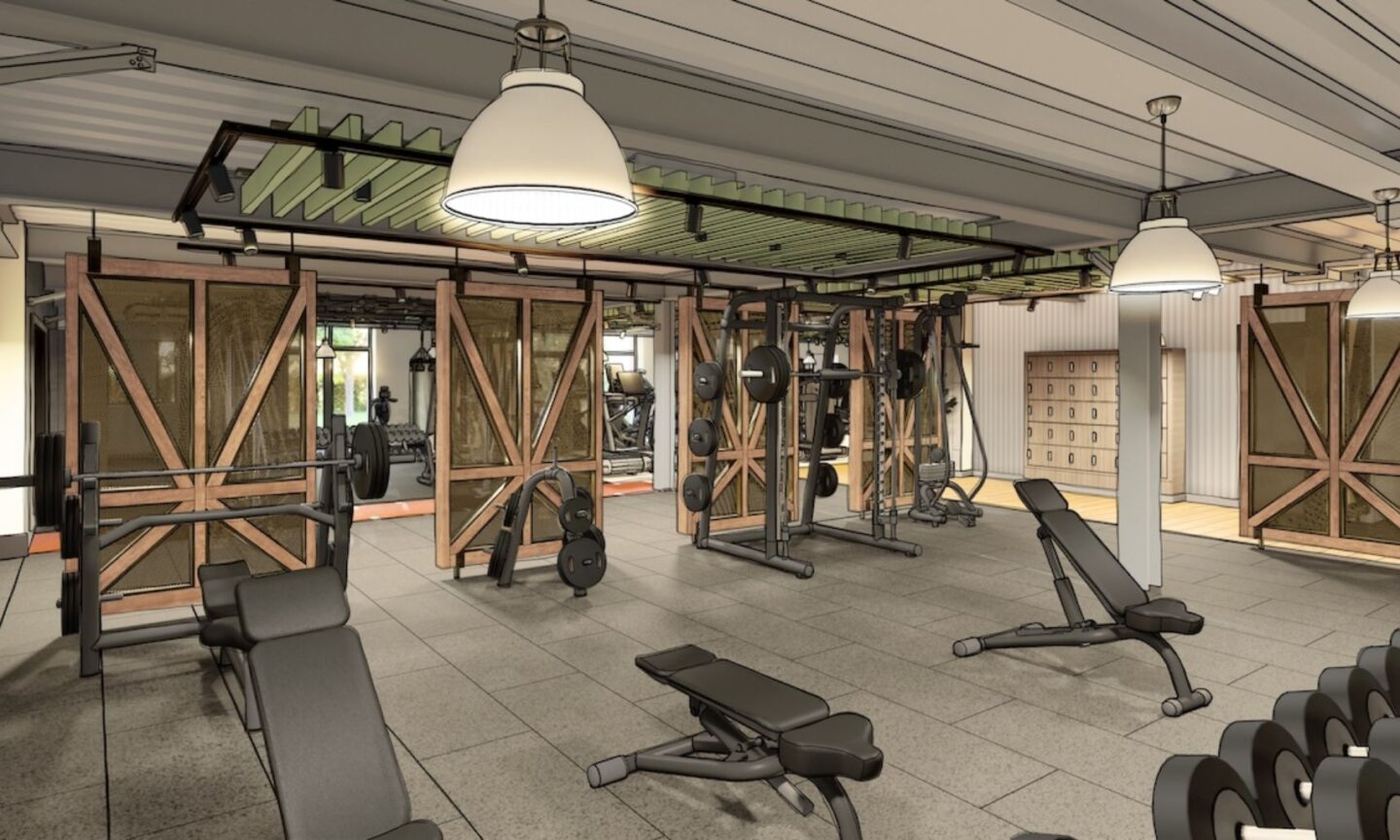 Gym at the Grain Store at Calcot & Spa