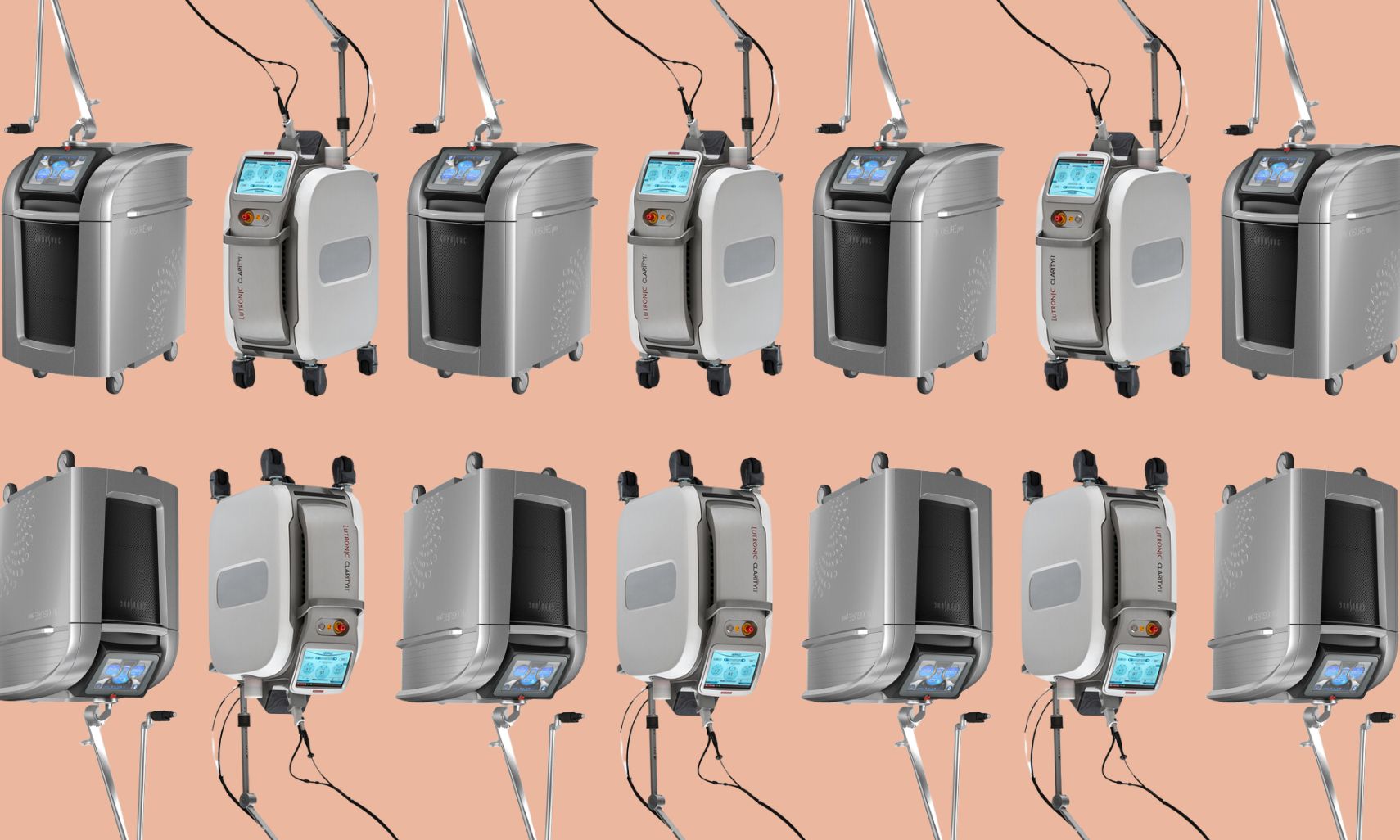 Cynosure and Lutronic laser devices