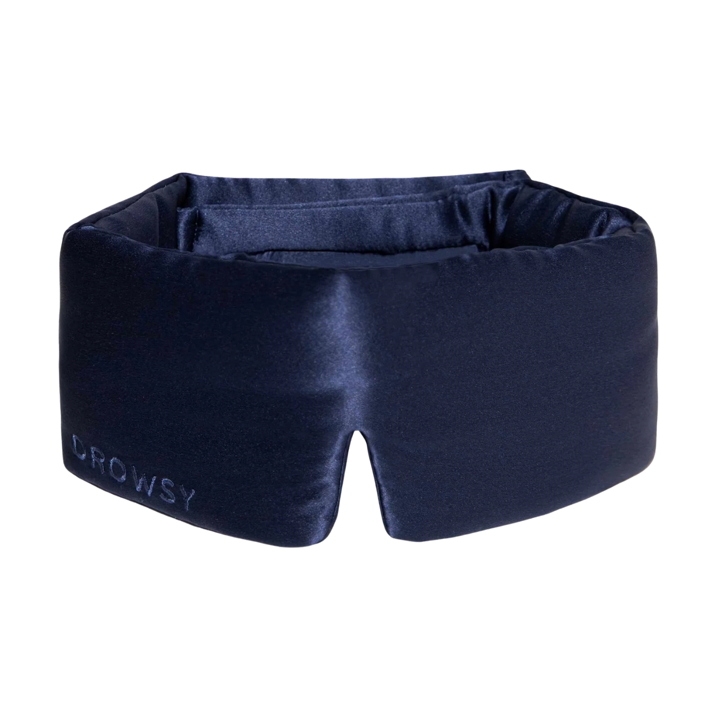 Drowsy Navy Silk Sleep Mask