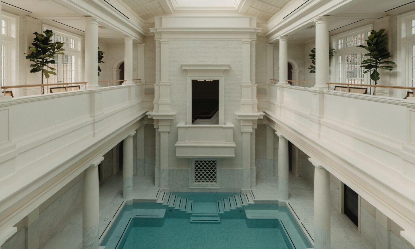 Bathing Hall at Eynsham Baths