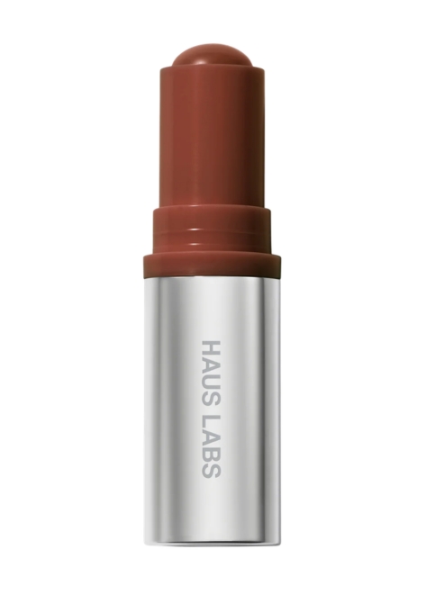 Haus Labs Color Fuse Glassy Blush Balm Stick in Glassy Cinnamon