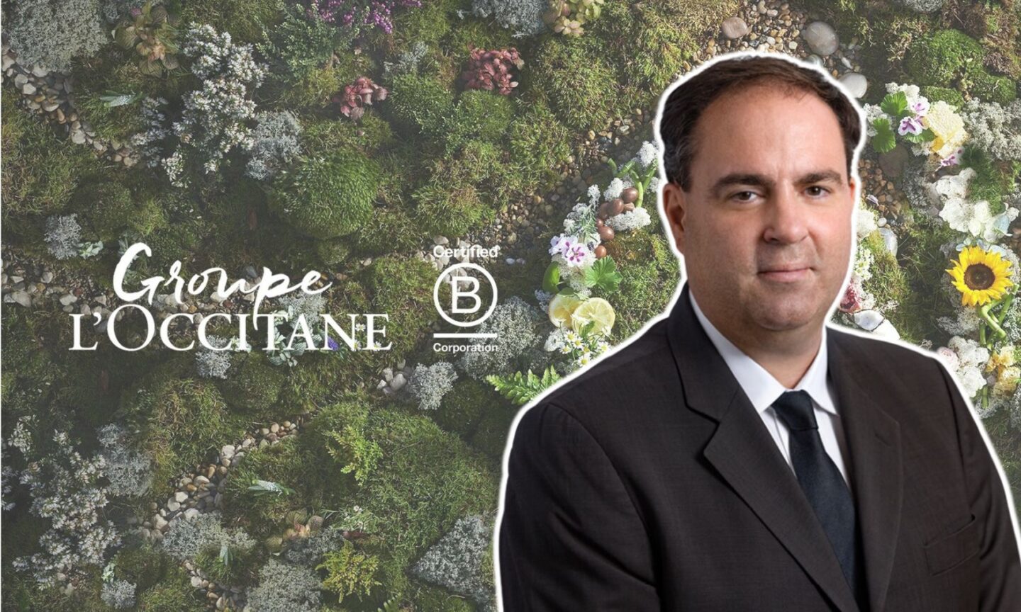 Laurent Marteau the new Group Chief Executive Officer of L'Occitane Group
