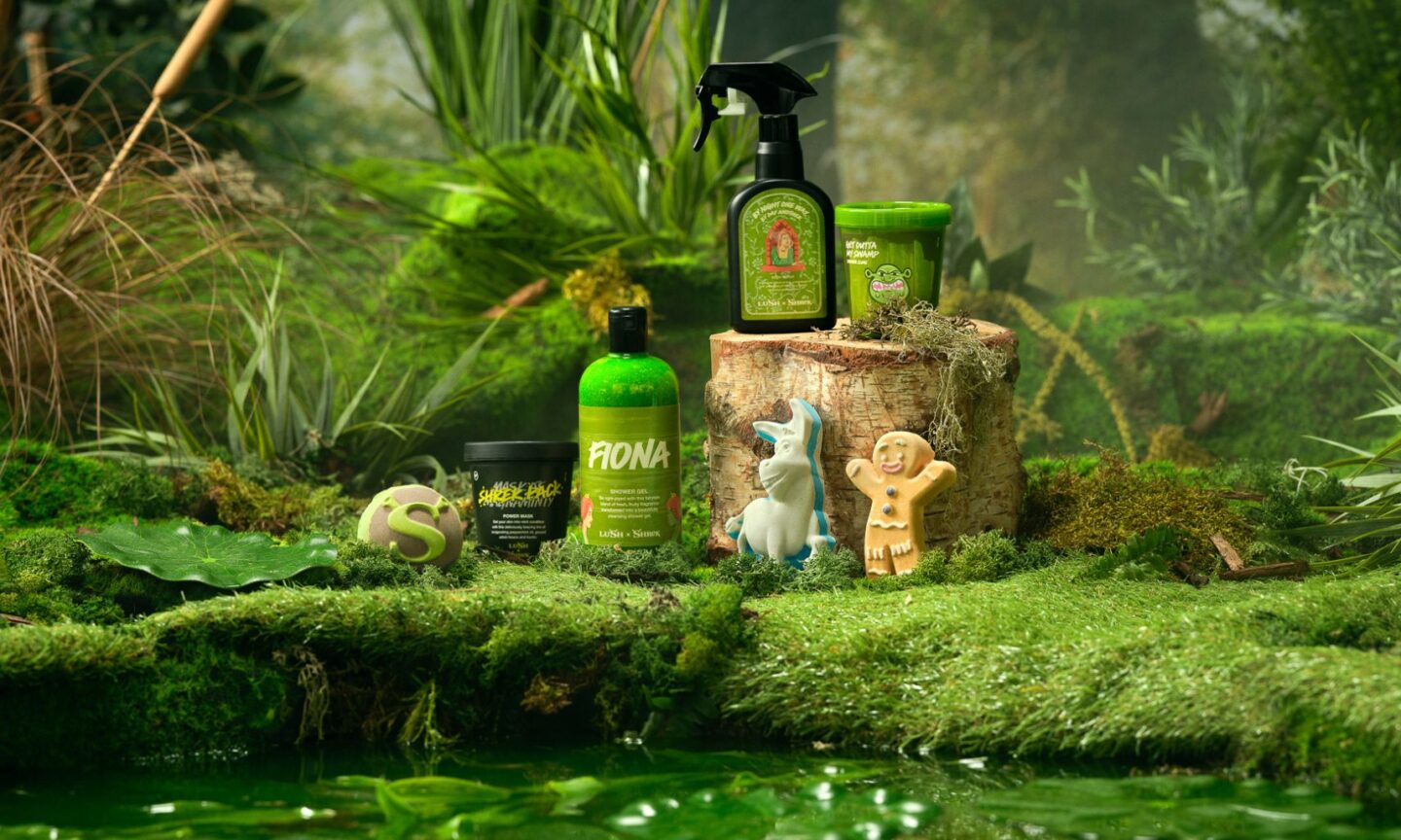 Lush x Shrek Collection