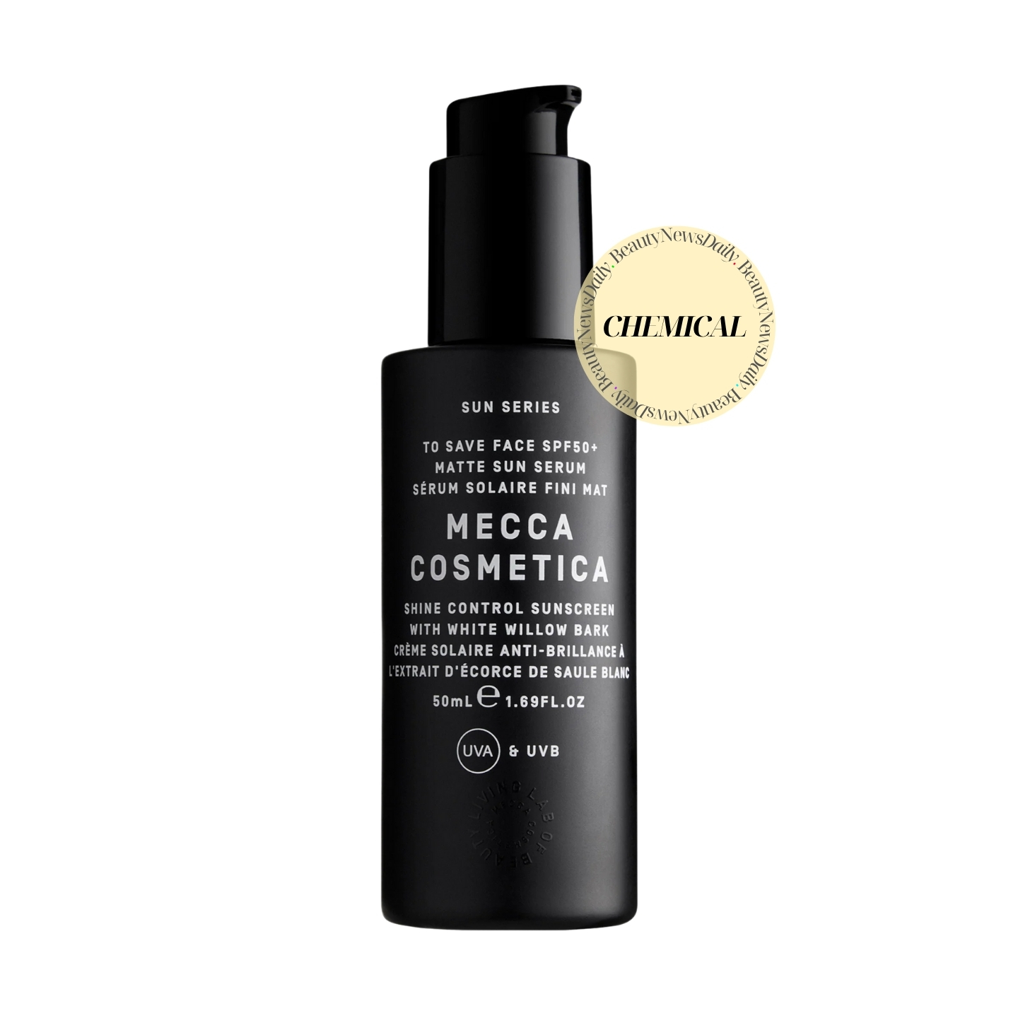 Mecca To Save Face SPF 50+ Matte Sun Serum