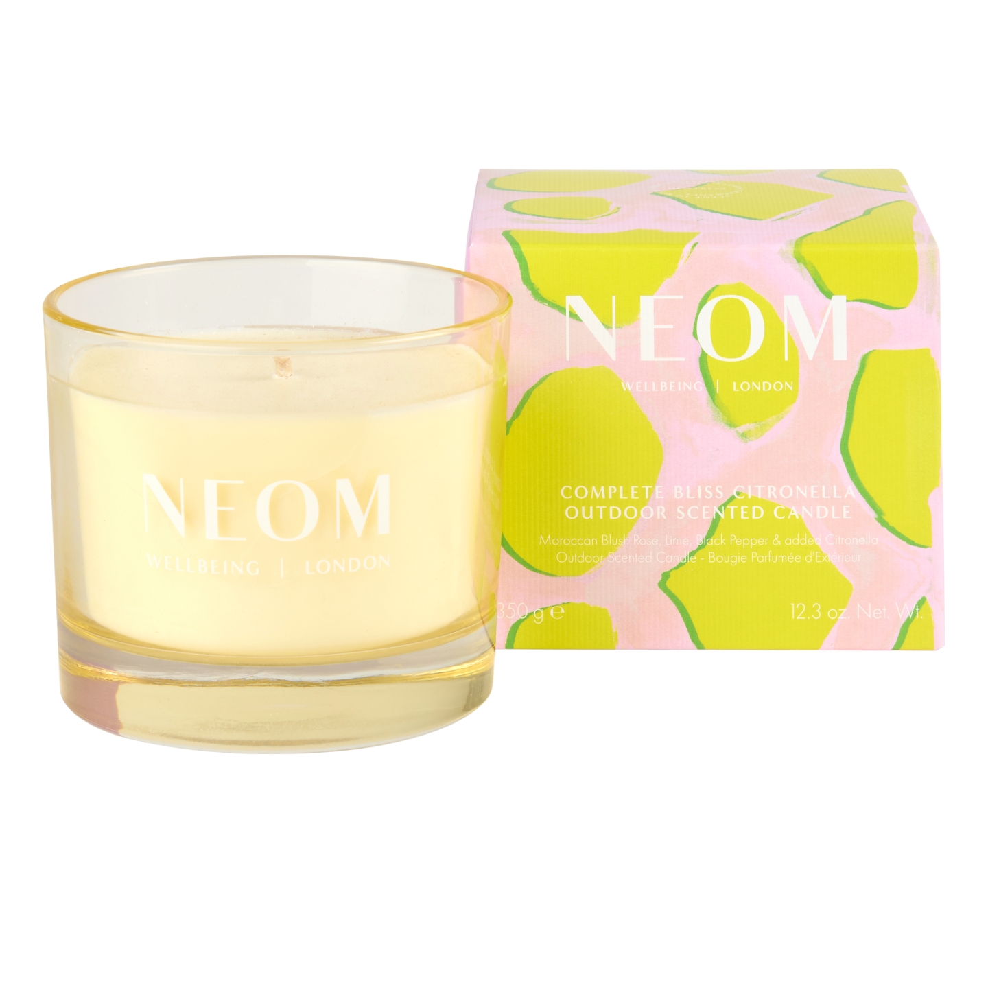 NEOM Citronella Scented Outdoor Candle
