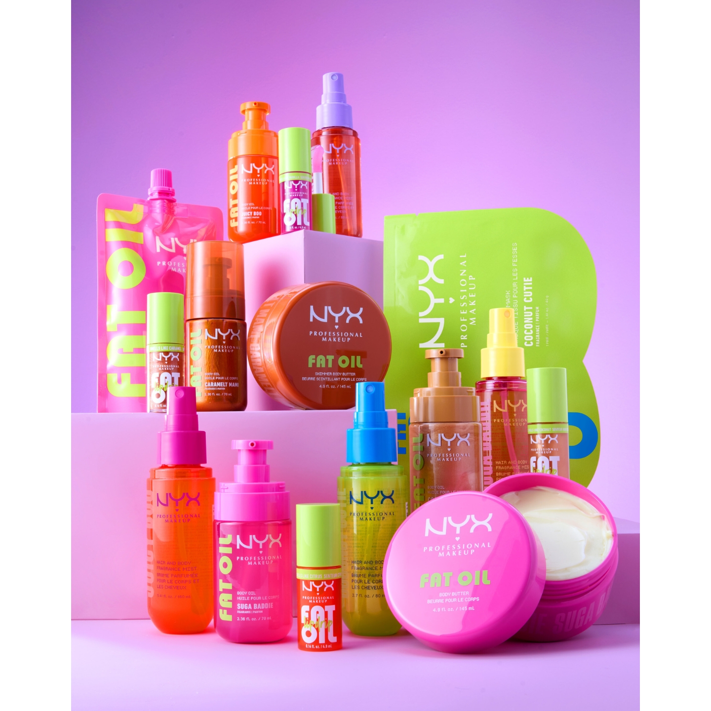 NYX Fat Oil Bodycare Products