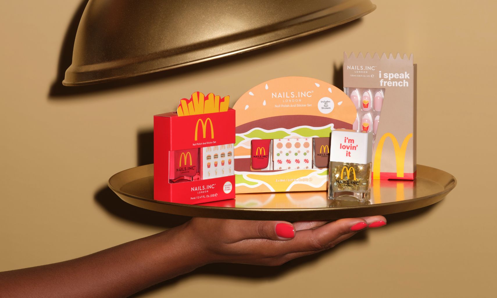 Nails.INC x McDonald’s nail collection