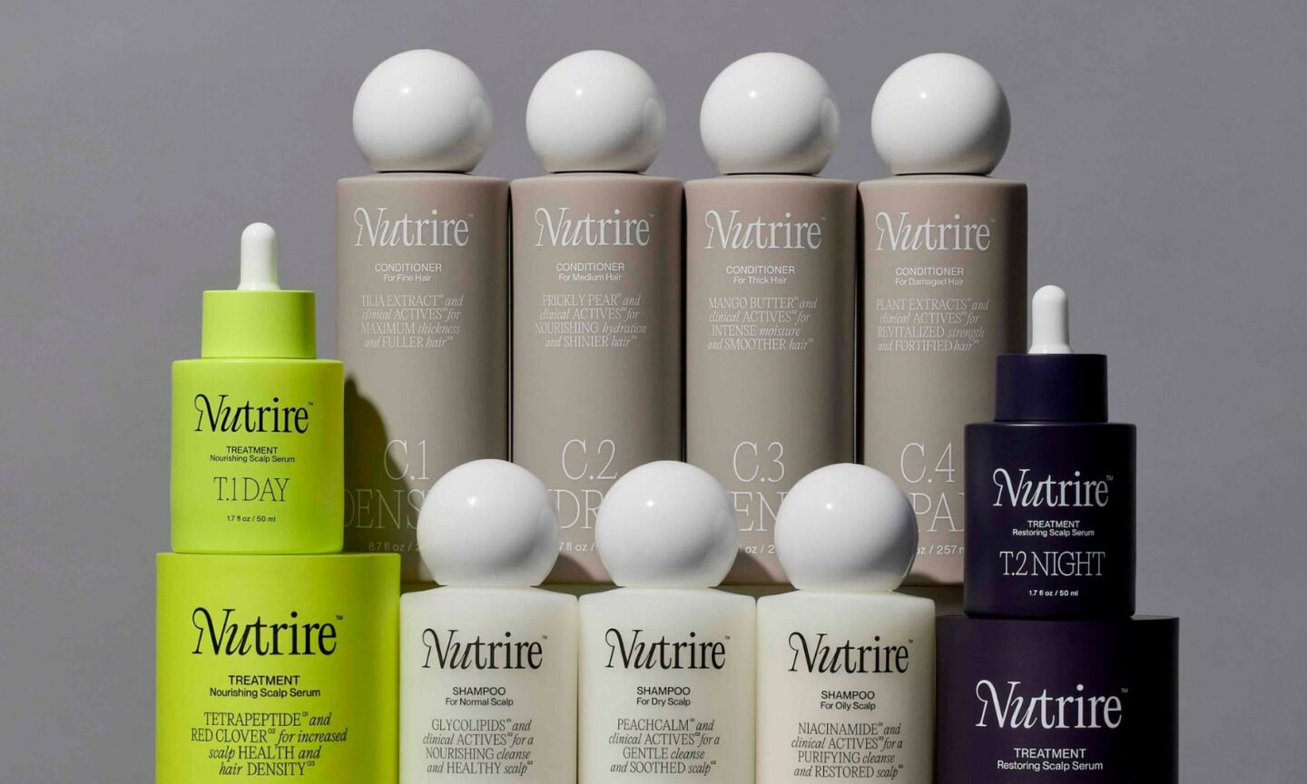 Nutrire haircare range