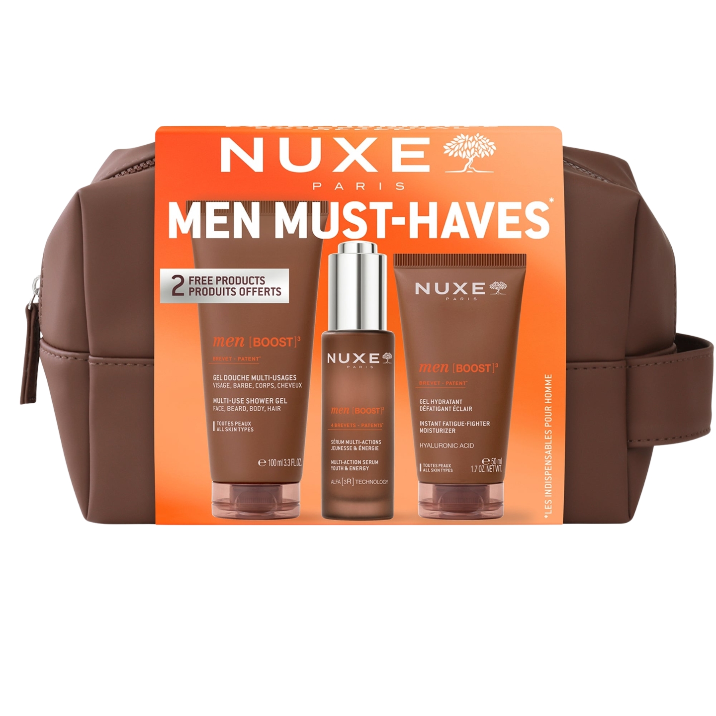 Nuxe Men [Boost]³ Must-Have Trio