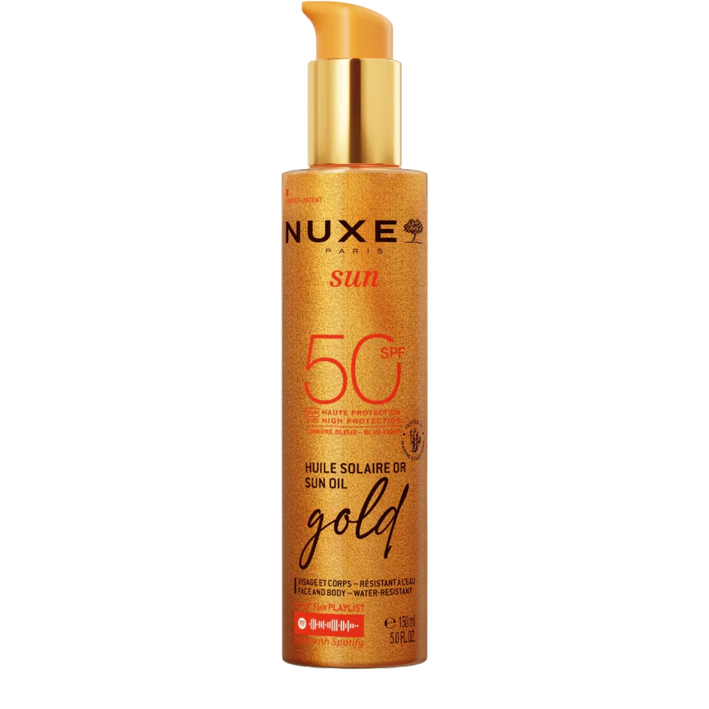Nuxe Sun Oil Gold High Protection SPF 50
