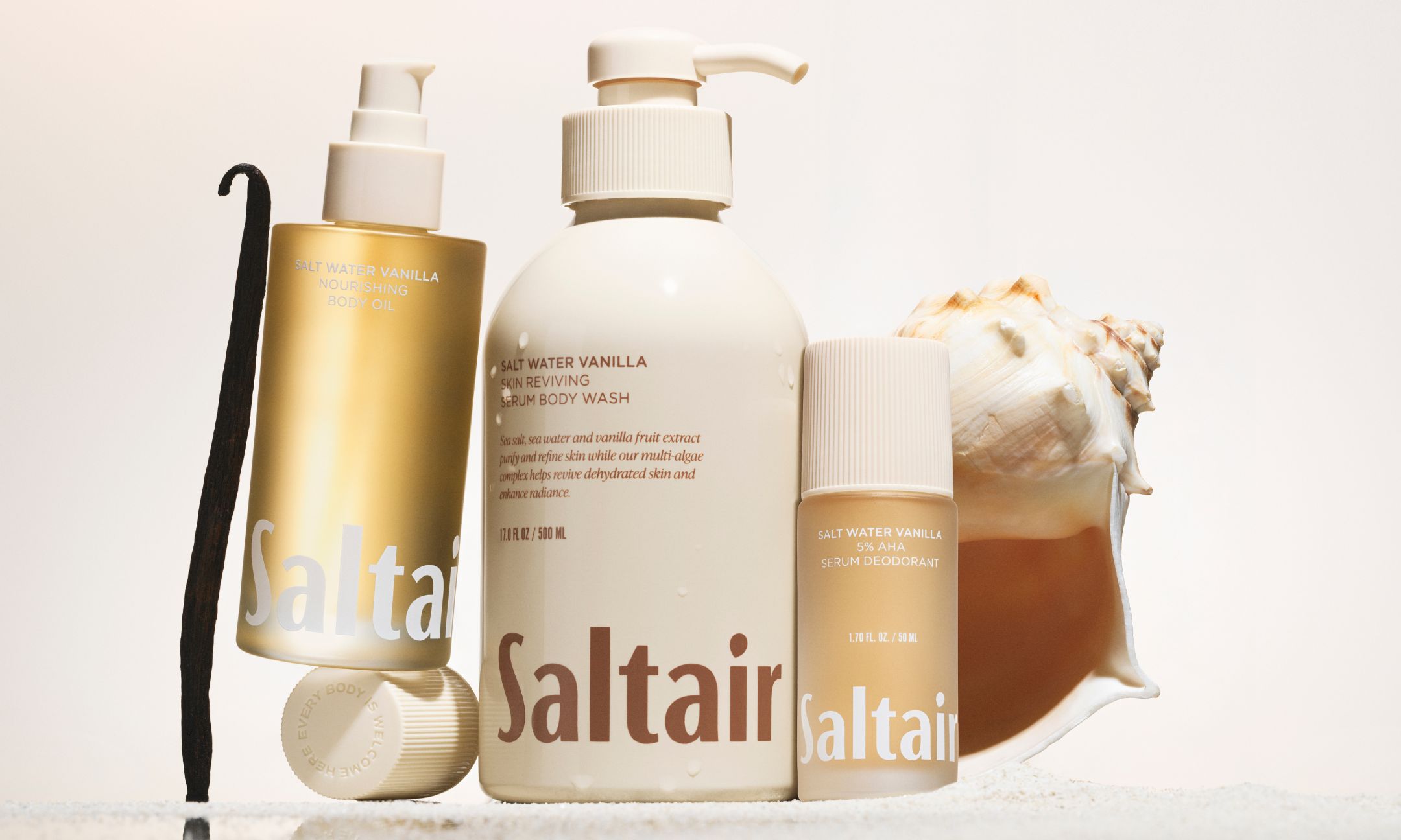 Saltair Salt Water Vanilla Collection