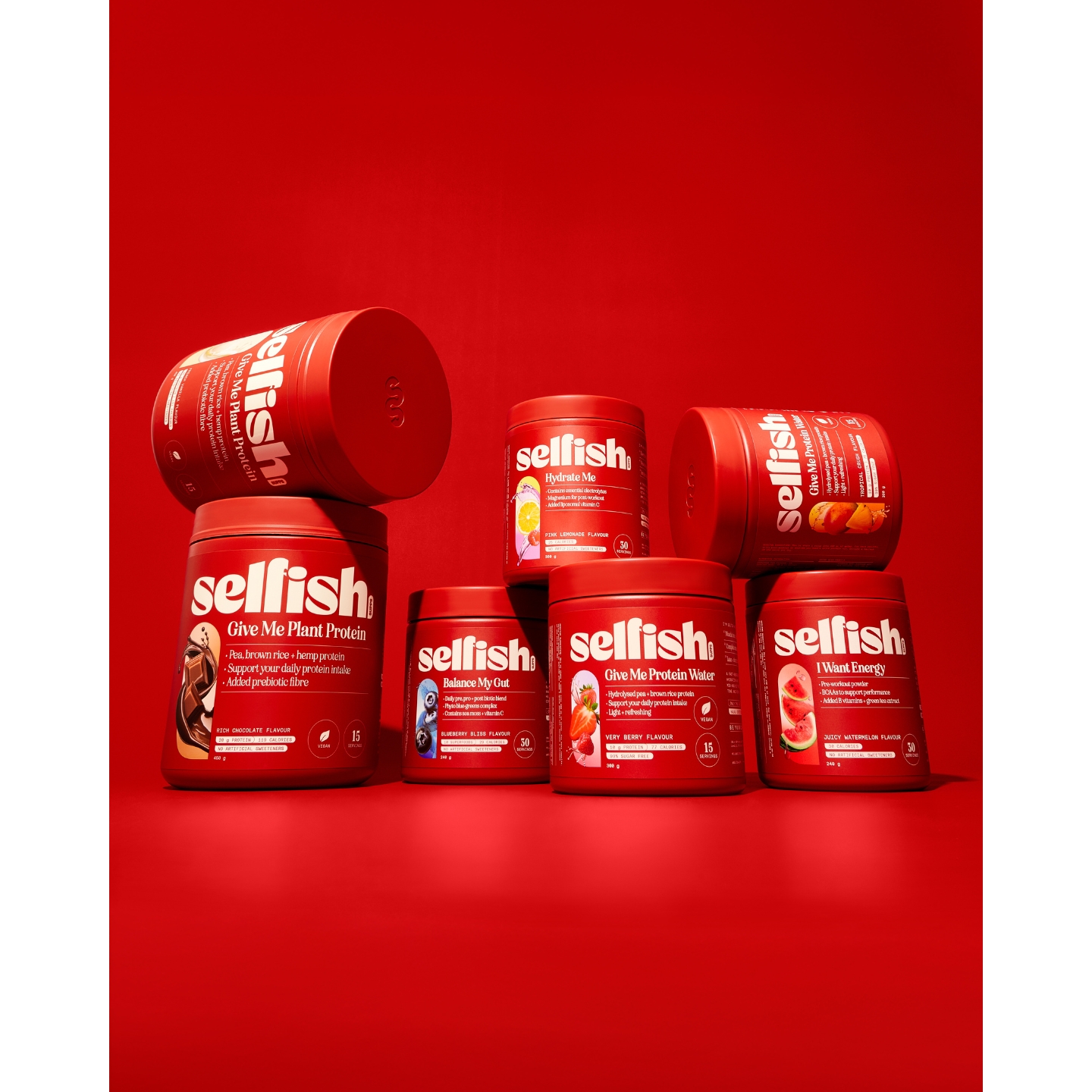 Selfish Supps powders