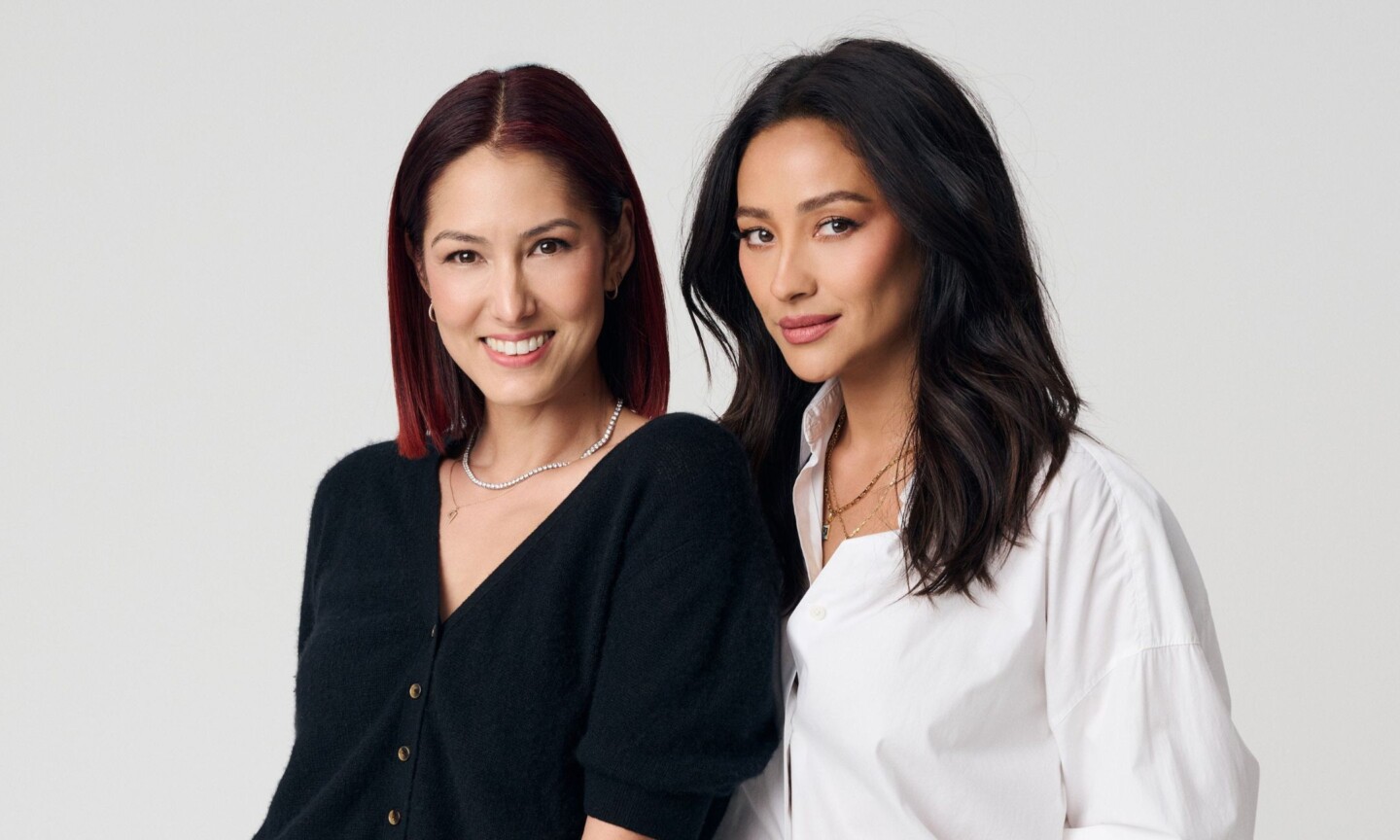 Shay Mitchell and Esther Song