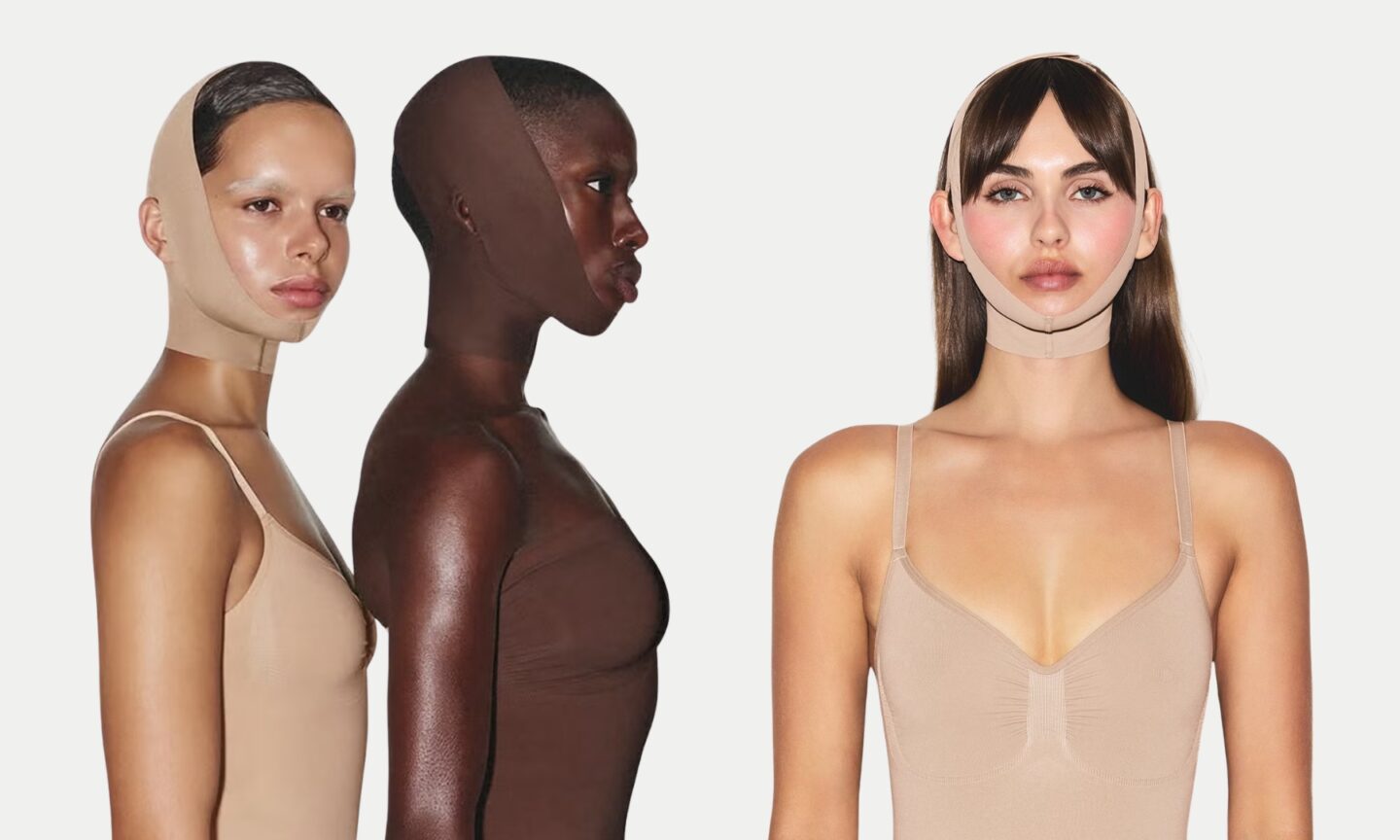 Skims Seamless Sculpt Face Wrap