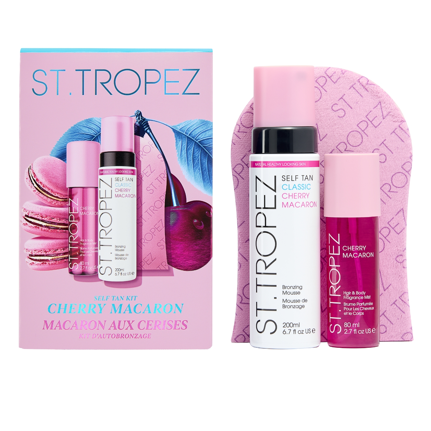 St Tropez Cherry Macaron Kit