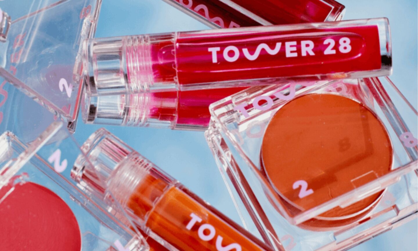Tower 28 BeachPlease Blush and ShineOn Lip Jelly