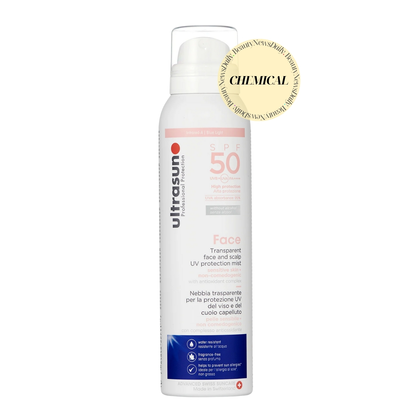Ultrasun UV Face & Scalp Mist SPF 50