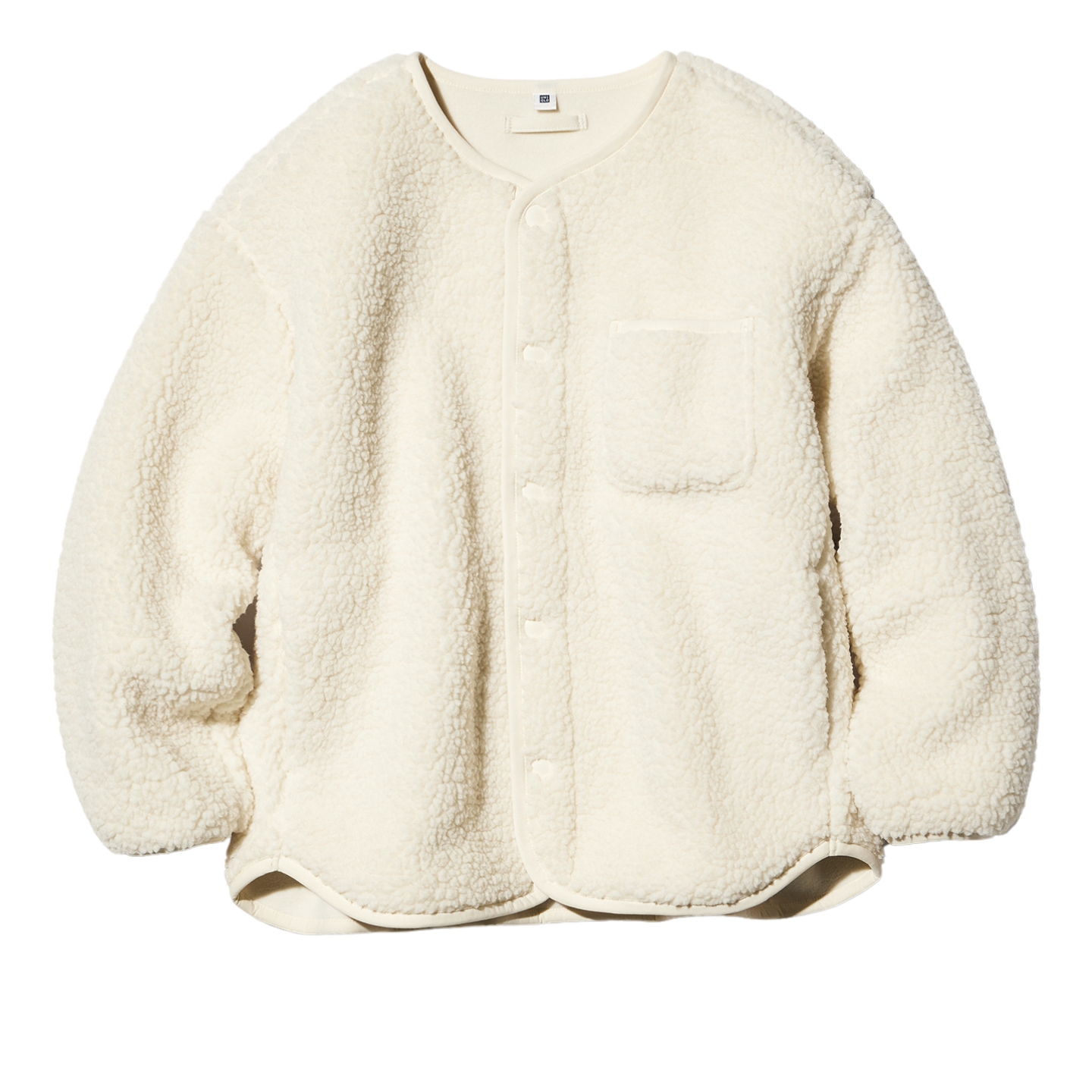 Uniqlo Pile Lined Fleece Cardigan
