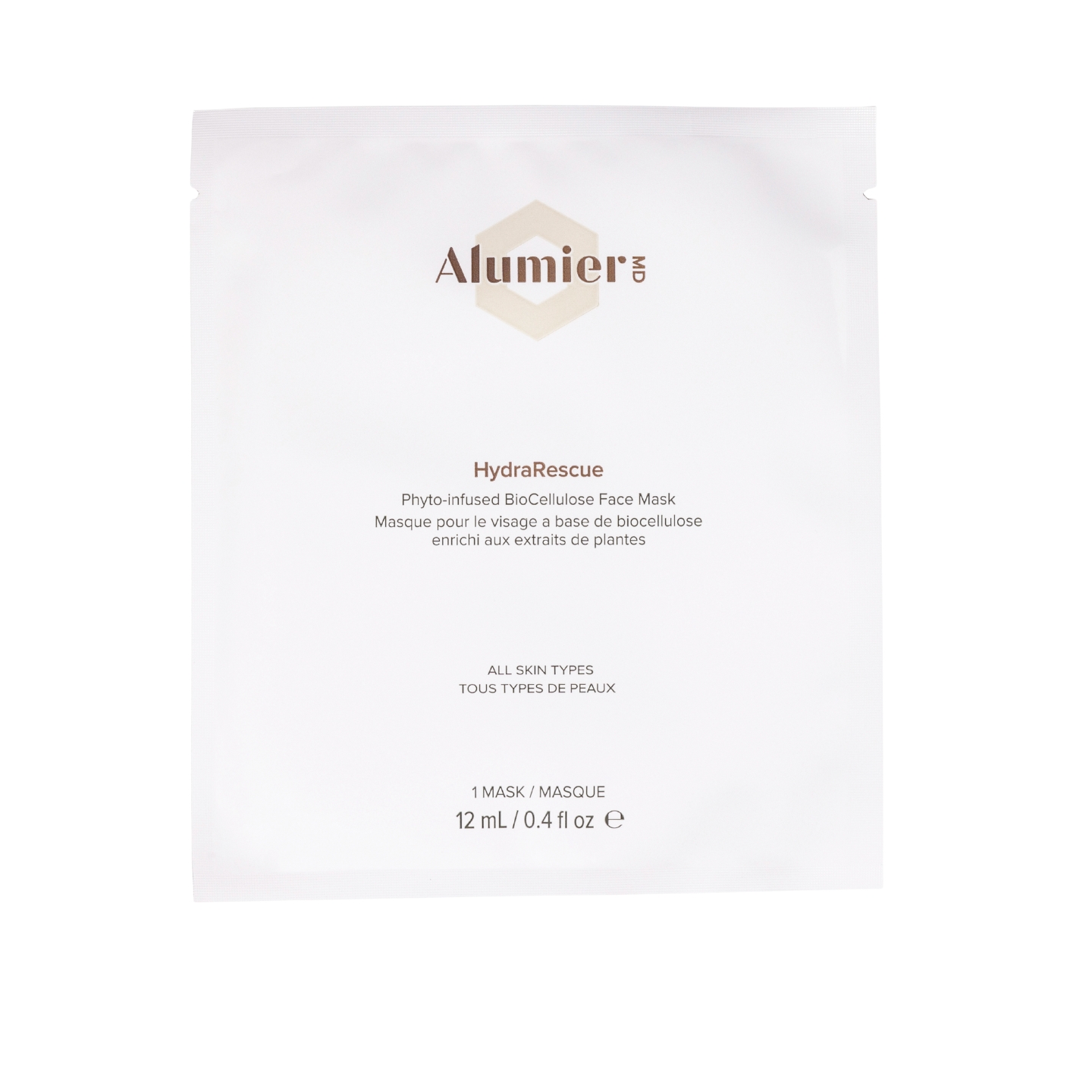 AlumierMD HydraRescue Biocellulose Mask