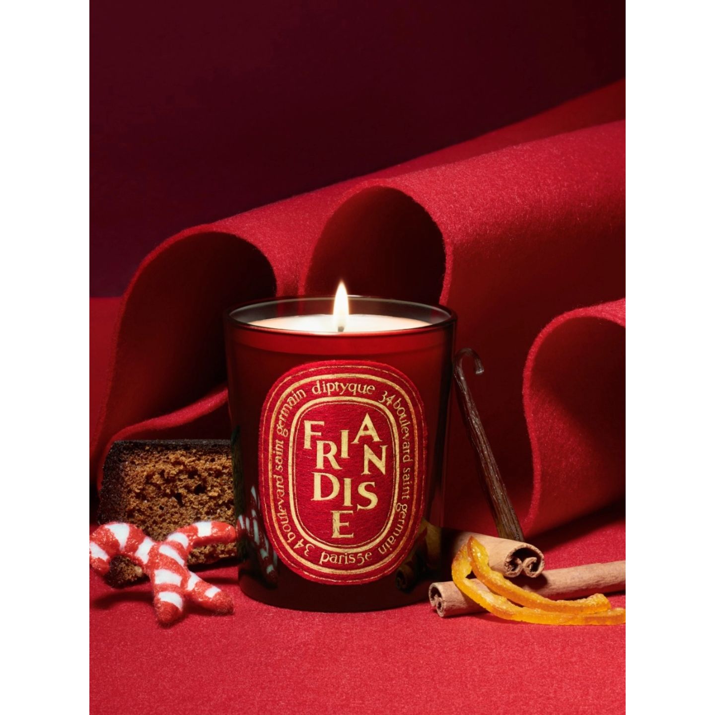 Friandise (Sweet Treat) Christmas candle