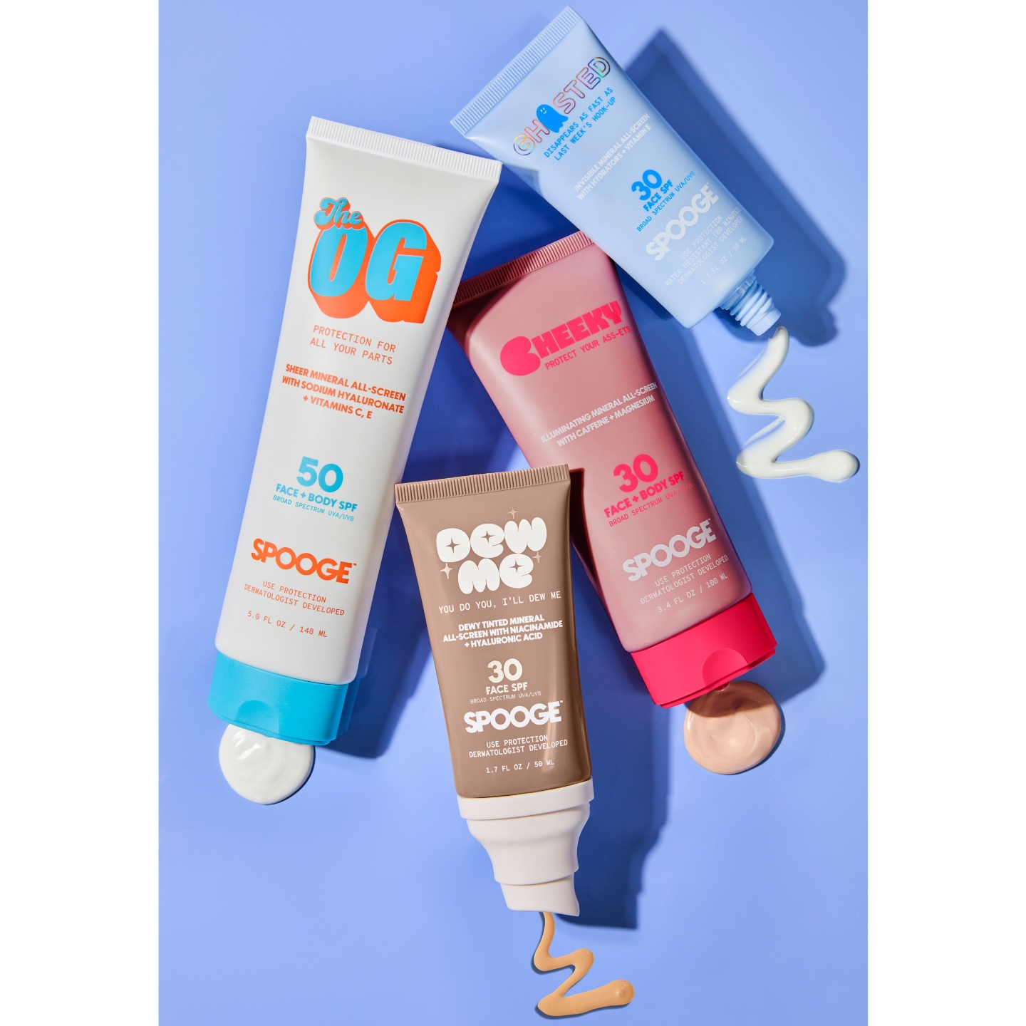Spooge SPF Products